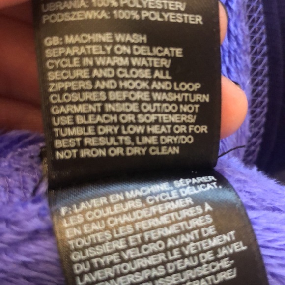 The North Face fleece jacket coat size Small -perfect condition. - Picture 6 of 6